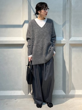 「アイテム（その他トップス）」を使った、kyokoさん（レディース・165cm）の秋コーディネート