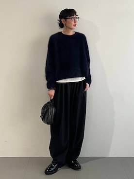 「アイテム（その他トップス）」を使った、kyokoさん（レディース・165cm）の秋コーディネート