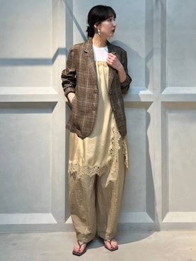 kyokoさん（レディース・165cm）の春コーディネート