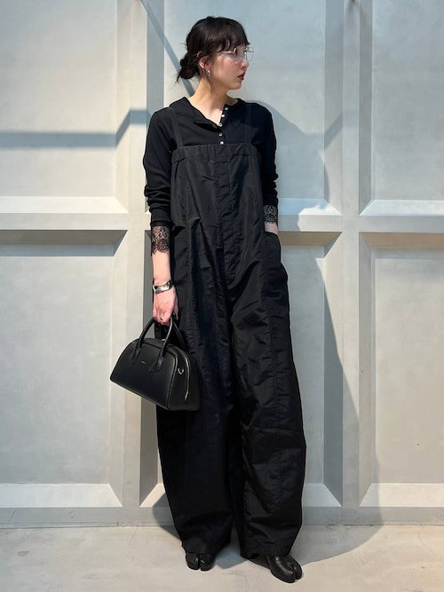 Curensology(カレンソロジー)/ヘンリーレースロングスリーブTシャツ（T