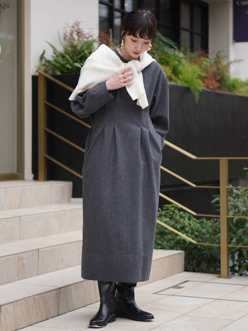 Curensology(カレンソロジー)/メルトンタックワンピース（ワンピース