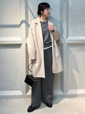 「アイテム（その他トップス）」を使った、kyokoさん（レディース・165cm）の秋コーディネート