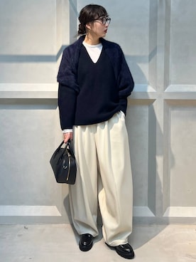 「アイテム（その他トップス）」を使った、kyokoさん（レディース・165cm）の秋コーディネート