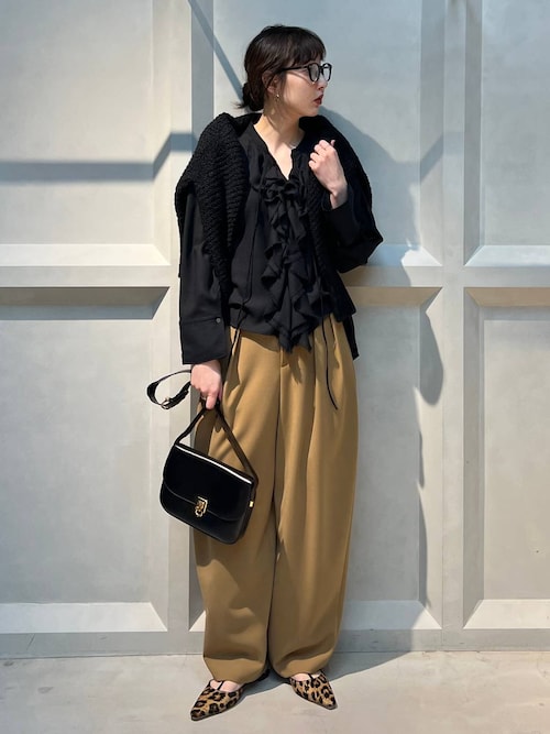 Curensology(カレンソロジー)/カノコアミMIXニットプルオーバー