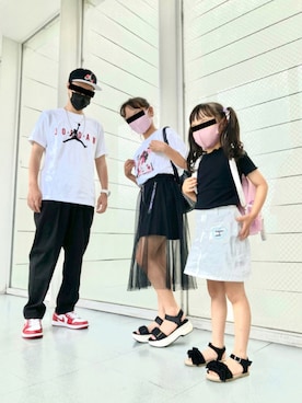 「ZIDDY」｜「アイテム（帽子）」を使った、bamboo5さん（メンズ・171cm）の夏コーディネート
