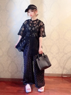 ＊myuu🐈‍⬛＊さん（レディース・148cm）の夏コーディネート