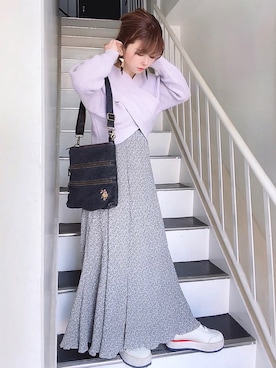 ＊myuu🐈‍⬛＊さん（レディース・148cm）の春コーディネート