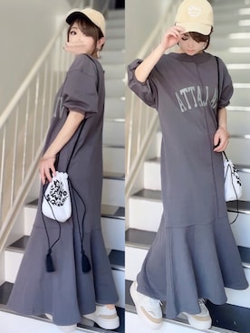 「babcode」｜＊myuu🐈‍⬛＊さん（レディース・148cm）の春コーディネート