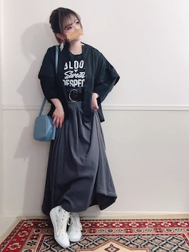 「zucca」｜「アイテム（その他）」を使った、＊myuu🐈‍⬛＊さん（レディース・148cm）の春コーディネート