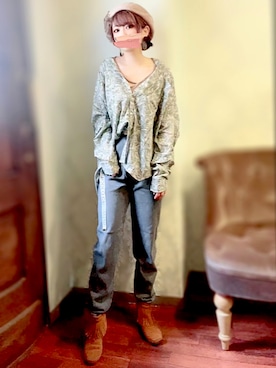 ＊myuu🐈‍⬛＊さん（レディース・148cm）の秋コーディネート