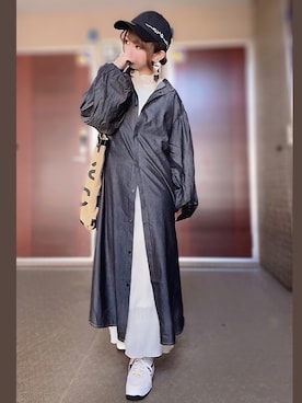 ＊myuu🐈‍⬛＊さん（レディース・148cm）の春コーディネート