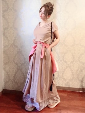 ＊myuu🐈‍⬛＊さん（レディース・148cm）の夏コーディネート