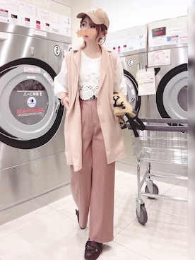 ＊myuu🐈‍⬛＊さん（レディース・148cm）の春コーディネート