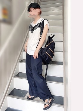 ＊myuu🐈‍⬛＊さん（レディース・148cm）の夏コーディネート