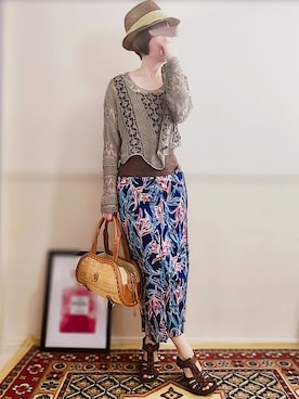 「Ain Soph（アインソフ）のアイテム」を使った、＊myuu🐈‍⬛＊さん（レディース・148cm）の夏コーディネート