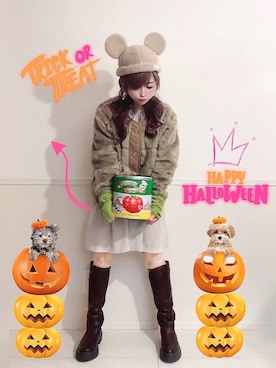 「URBAN RESEARCH Sonny Label（アーバンリサーチサニーレーベル）のアイテム（ブルゾン）」を使った、＊myuu🐈‍⬛＊さん（レディース・148cm）の秋コーディネート