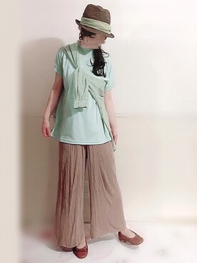 ＊myuu🐈‍⬛＊さん（レディース・148cm）の夏コーディネート