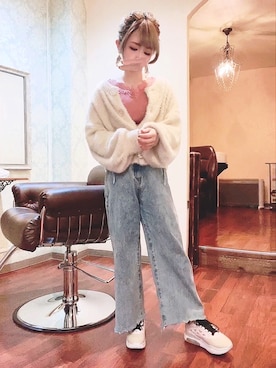 ＊myuu🐈‍⬛＊さん（レディース・148cm）の春コーディネート