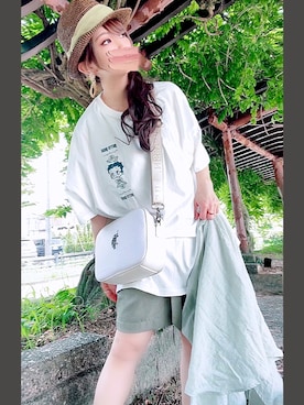 ＊myuu🐈‍⬛＊さん（レディース・148cm）の夏コーディネート