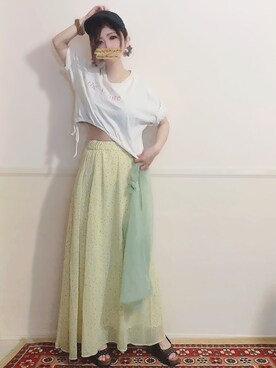 ＊myuu🐈‍⬛＊さん（レディース・148cm）の春コーディネート