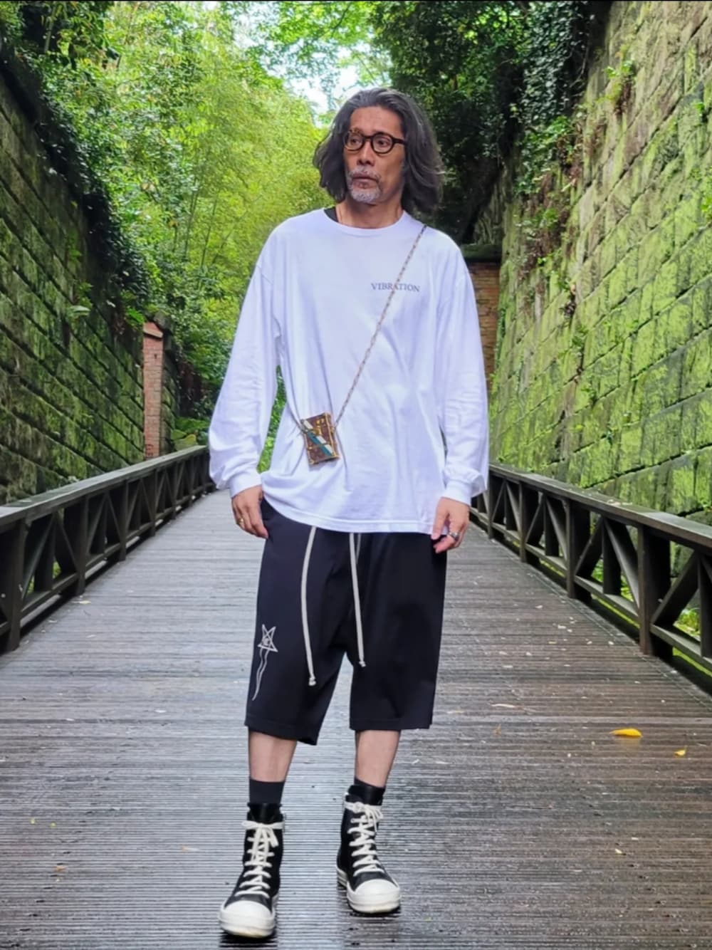 【カジュアルコーデを格上げ】RICKOWENS ヴィンテージスニーカー RICK OWENS - 【24SS】ヘアカーフレザー ヴィンテージ