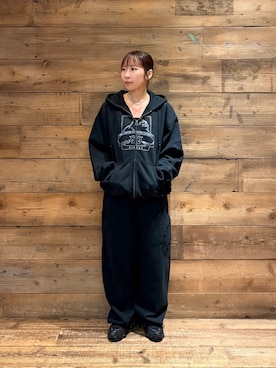 「XLARGE（エクストララージ）のアイテム」を使った、sa$さん（レディース・152cm）の秋コーディネート