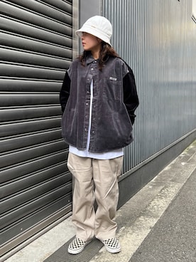 小田 由奈さん（レディース・152cm）の秋コーディネート