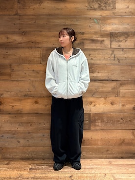 「XLARGE（エクストララージ）のアイテム」を使った、sa$さん（レディース・152cm）の秋コーディネート