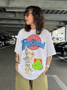 小田 由奈さん（レディース・152cm）の夏コーディネート