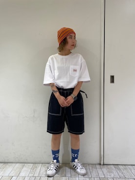 小田 由奈さん（レディース・152cm）の夏コーディネート