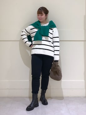 ayanoさん（レディース・162cm）の冬コーディネート