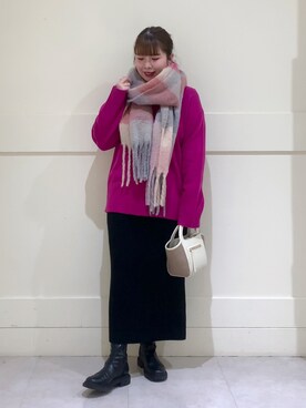 ayanoさん（レディース・162cm）の冬コーディネート