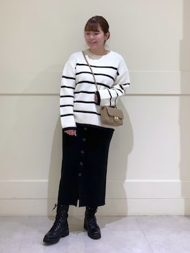 ayanoさん（レディース・162cm）の冬コーディネート