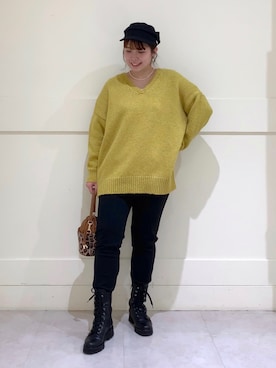 ayanoさん（レディース・162cm）の冬コーディネート