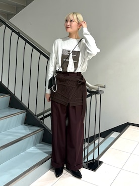 やまちゃんさん（レディース・166cm）の冬コーディネート