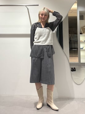 「ビスチェコーデ」｜やまちゃんさん（レディース・166cm）の秋コーディネート