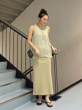 やまちゃんさん（レディース・164cm）の夏コーディネート