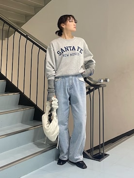 「アイテム（手袋）」を使った、やまちゃんさん（レディース・164cm）の秋コーディネート