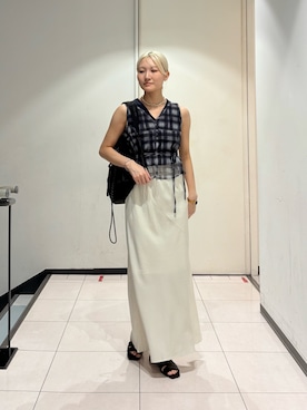 やまちゃんさん(レディース・165cm)の夏コーディネート