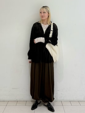 やまちゃんさん（レディース・166cm）の冬コーディネート