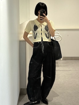 ecrumさん（レディース・162cm）の夏コーディネート