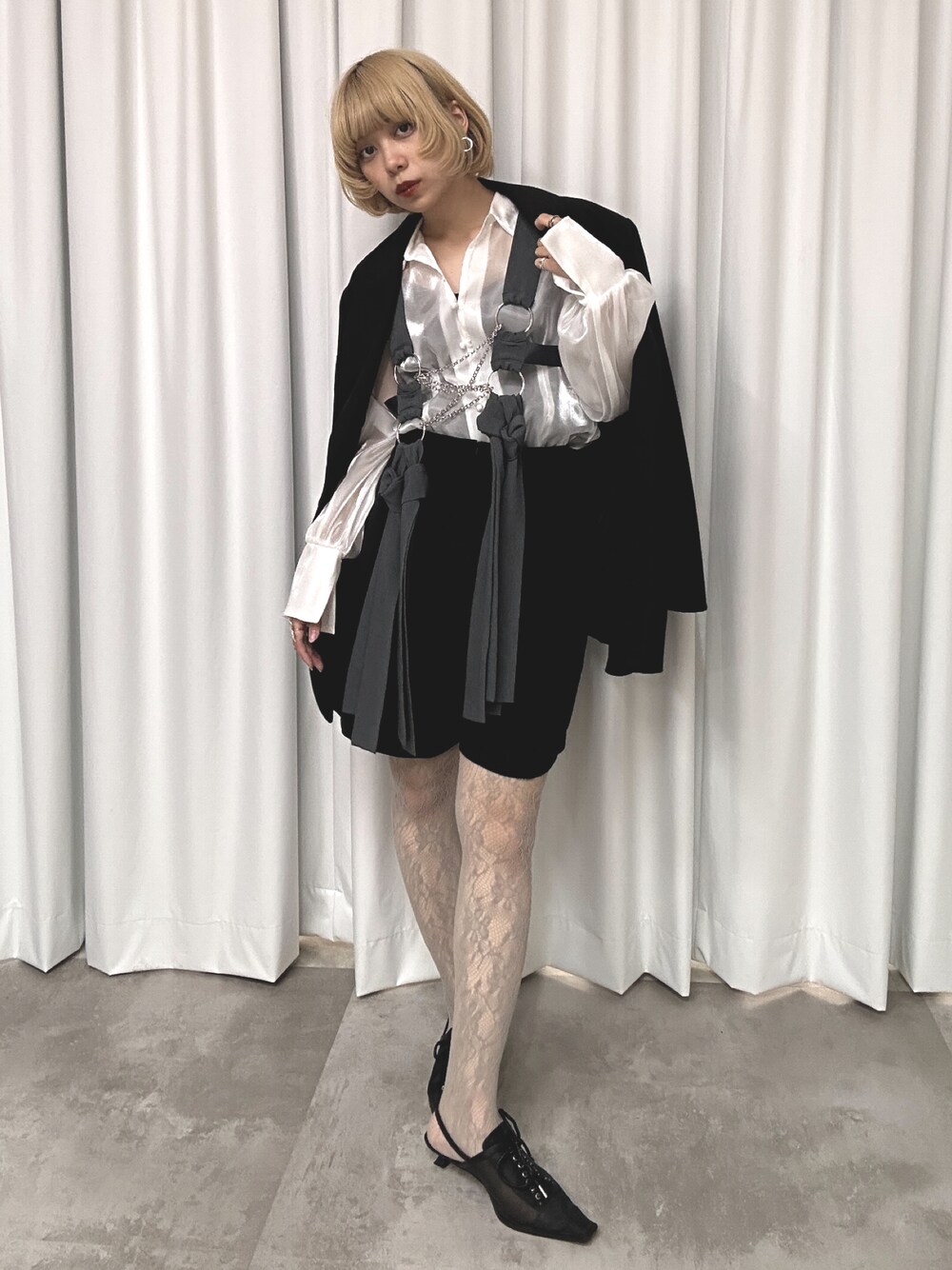 もえか / ecrum｜Ezickのベルトを使った春コーディネート - WEAR