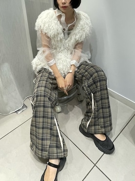 「ZARA（ザラ）のアイテム」を使った、もえか / ecrumさん（レディース・162cm）の夏コーディネート