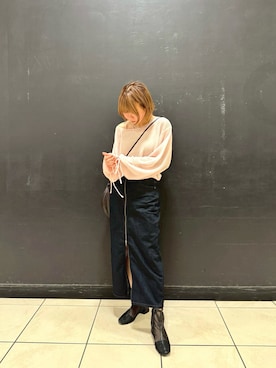 りんごさんの（GU | ジーユー）を使ったコーディネート