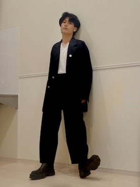 「アイテム（ブローチ/コサージュ）」を使った、はるさん（メンズ・173cm）の夏コーディネート