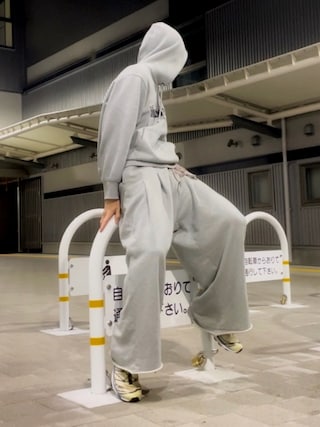 シンヤコヅカ SHINYAKOZUKA バギースウェットパンツ　xs SHINYAKOZUKA スウェットパンツ ジャージ 別注 HOME BAGGY