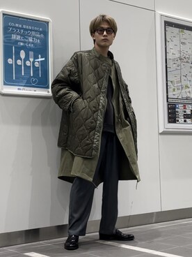 FREAK'S STORE(フリークスストア)の「WEB限定 ビッグシルエット M-65 FREAK'S STORE(フリークスストア)の「WEB限定 ビッグシルエット M-65