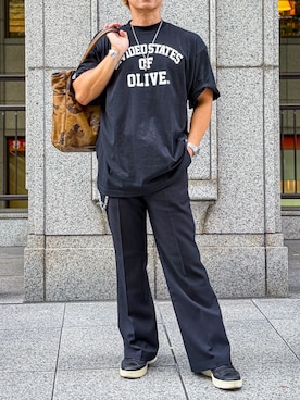 「CHROME HEARTS（クロムハーツ）のアイテム」を使った、HIROCKmanさん（メンズ・172cm）の夏コーディネート