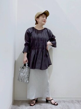 「アイテム（キャップ）」を使った、aikaさん（レディース・147cm・20代）の春コーディネート