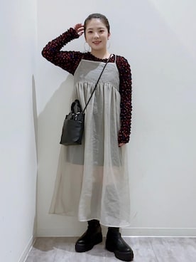 aikaさん（レディース・147cm）の秋コーディネート